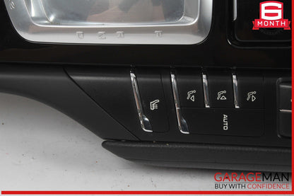 11-18 Porsche Cayenne 958 Front Center Console Switch Control Panel Trim OEM