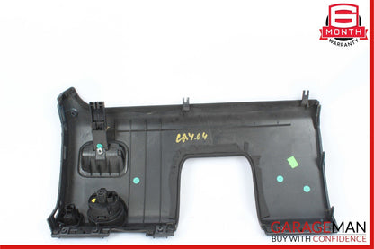 03-06 Porsche Cayenne 955 Front Left Side Lower Dash Knee Trim Cover Panel Black