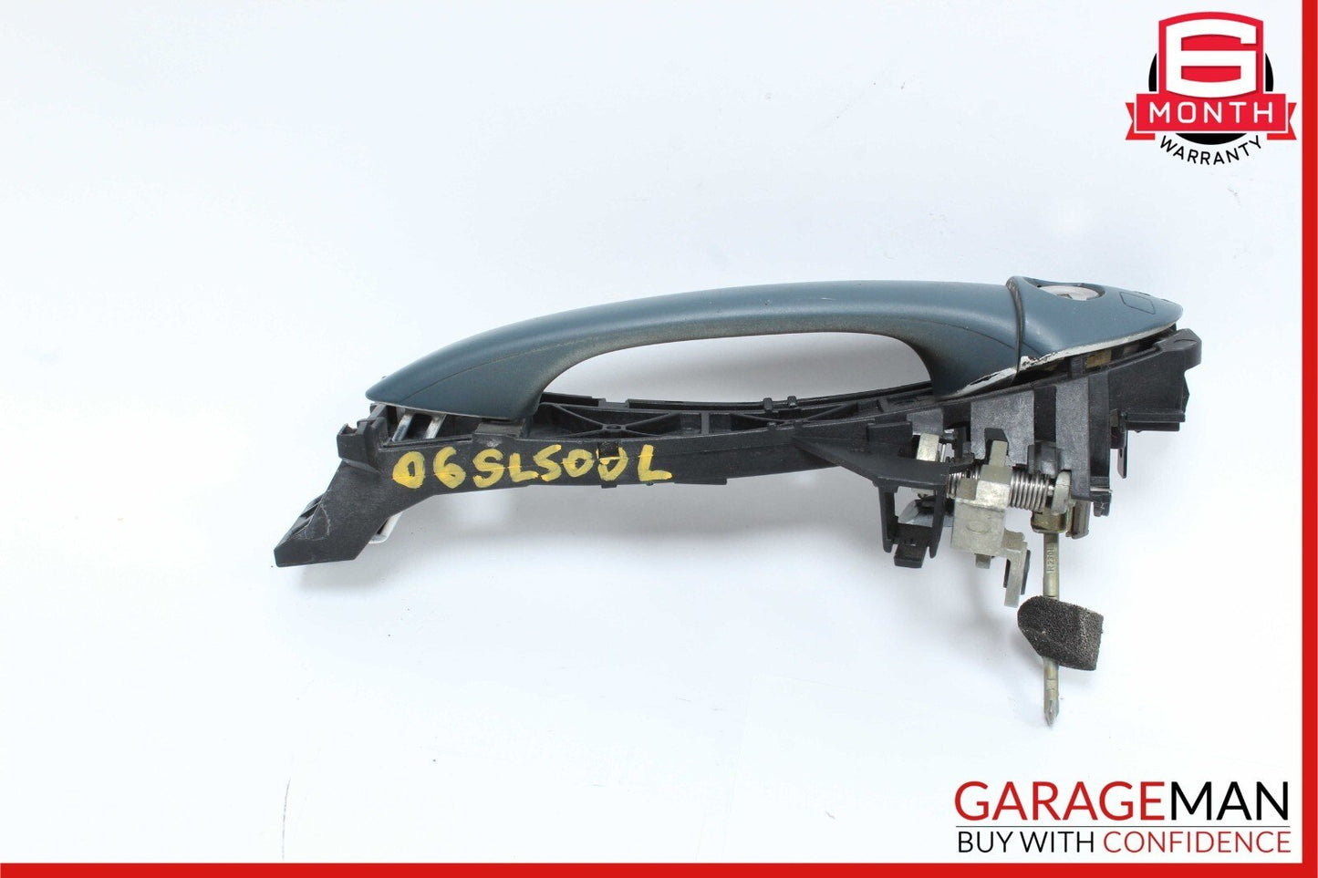 03-06 Mercedes R230 SL500 SL600 Front Left Side Exterior Door Handle Blue OEM
