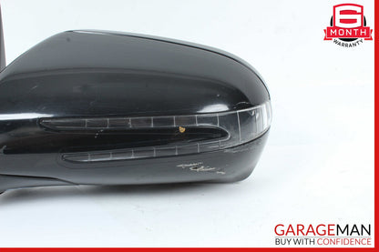 09-11 Mercedes R171 SLK300 Front Left Side Mirror Door Rear View Black OEM