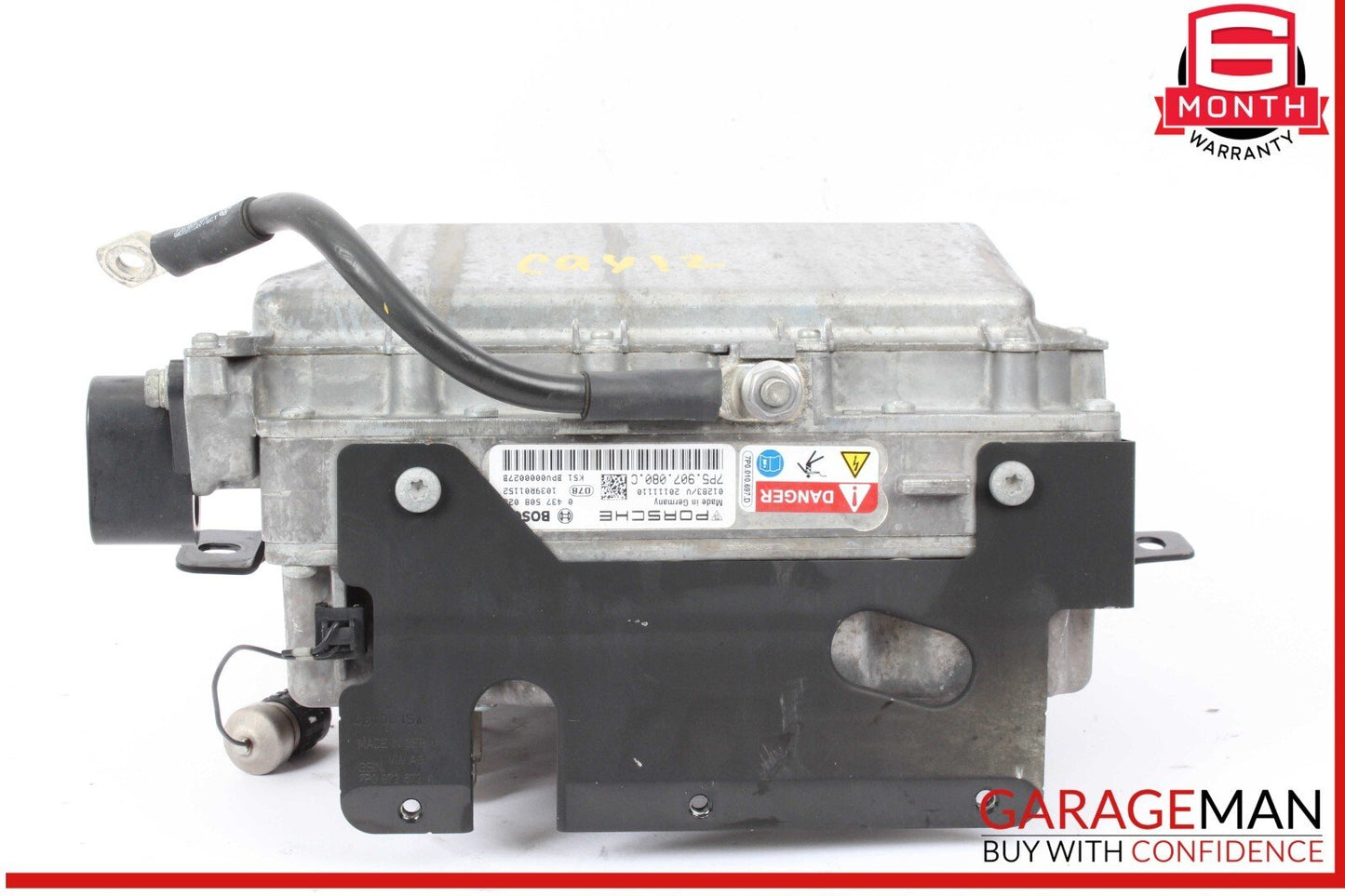 11-12 Porsche Cayenne 958 Hybrid S Battery Power Voltage Inverter Converter OEM