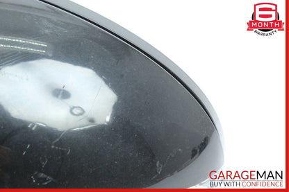07-09 Mercedes W221 S550 S600 Front Left Side Mirror Door Rear View Black OEM