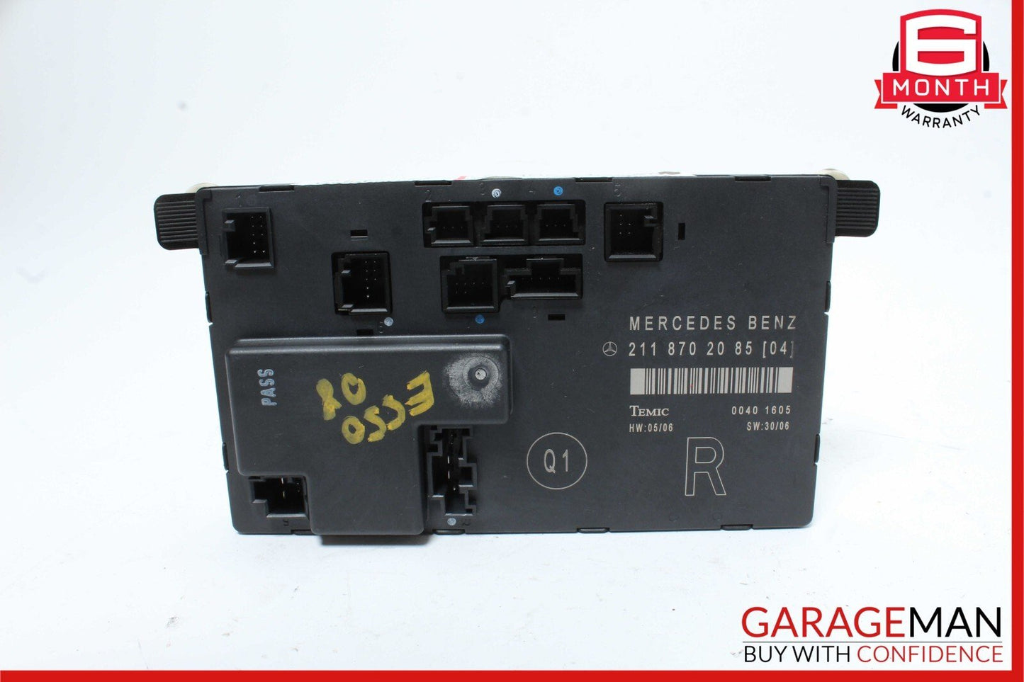 03-09 Mercedes W211 E550 E350 Front Right Passenger Door Control Module OEM