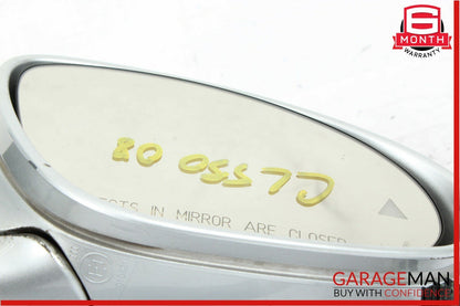 07-09 Mercedes W216 CL550 CL600 Front Right Side Mirror Door Rear View Silver