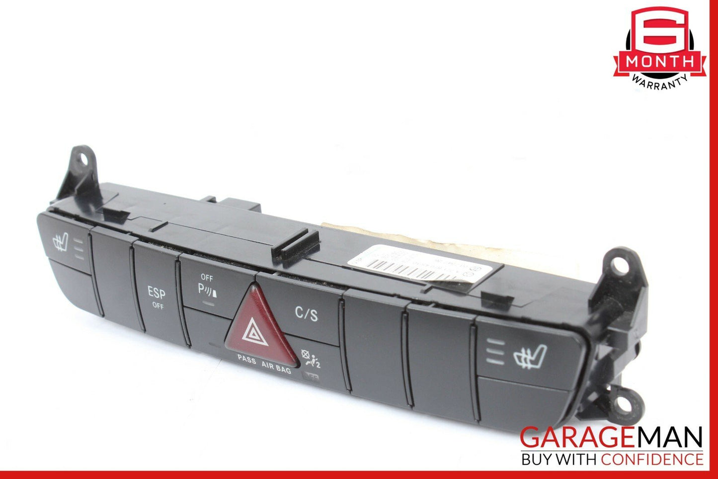 06-10 Mercedes W251 R350 R500 Center Dashboard Hazard ESP Control Switch OEM
