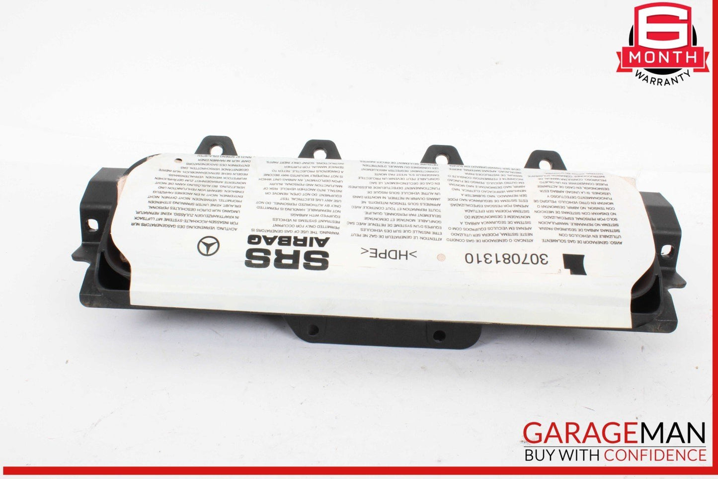 12-20 Mercede R172 SLK250 SLC43 Glove Box Passenger Knee Airbag Air Bag OEM