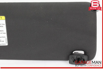 16-18 Audi A6 A7 Front Left Driver Side Sun Visor Sunvisor Black 4G0857551M OEM
