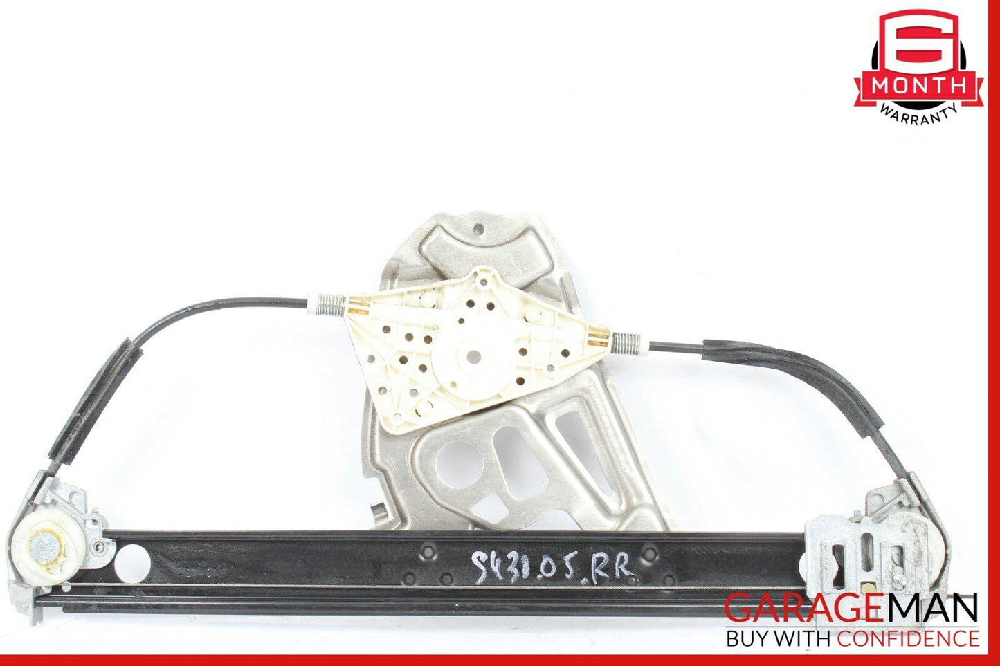 00-06 Mercedes W220 S600 S55 AMG Rear Right Door Window Regulator w/o Motor