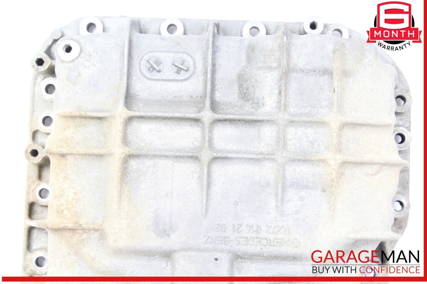 05-11 Mercedes W204 C300 Engine Upper Oil Sump Baffle Pan 2720142102 OEM