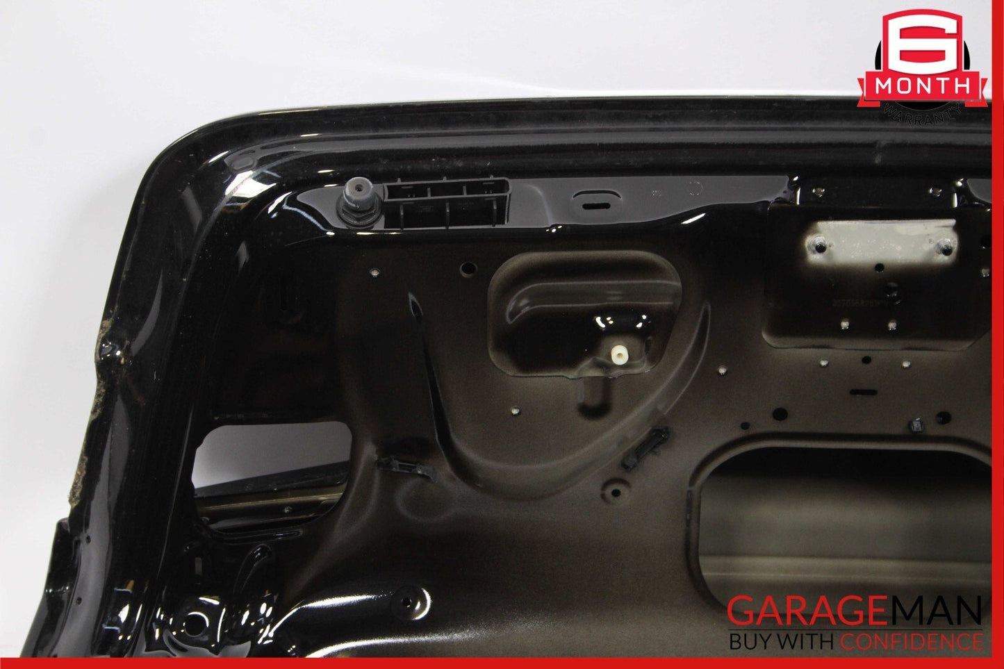 12-18 Audi A6 Rear Trunk Lid Deck Shell Panel Black OEM