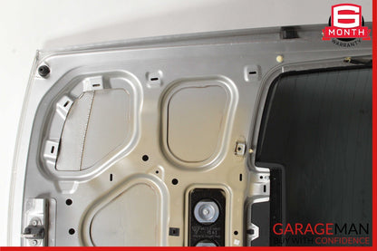06-08 Porsche Cayman 987 Rear Trunk Glass Hatch Tail Gate Panel Assembly Silver