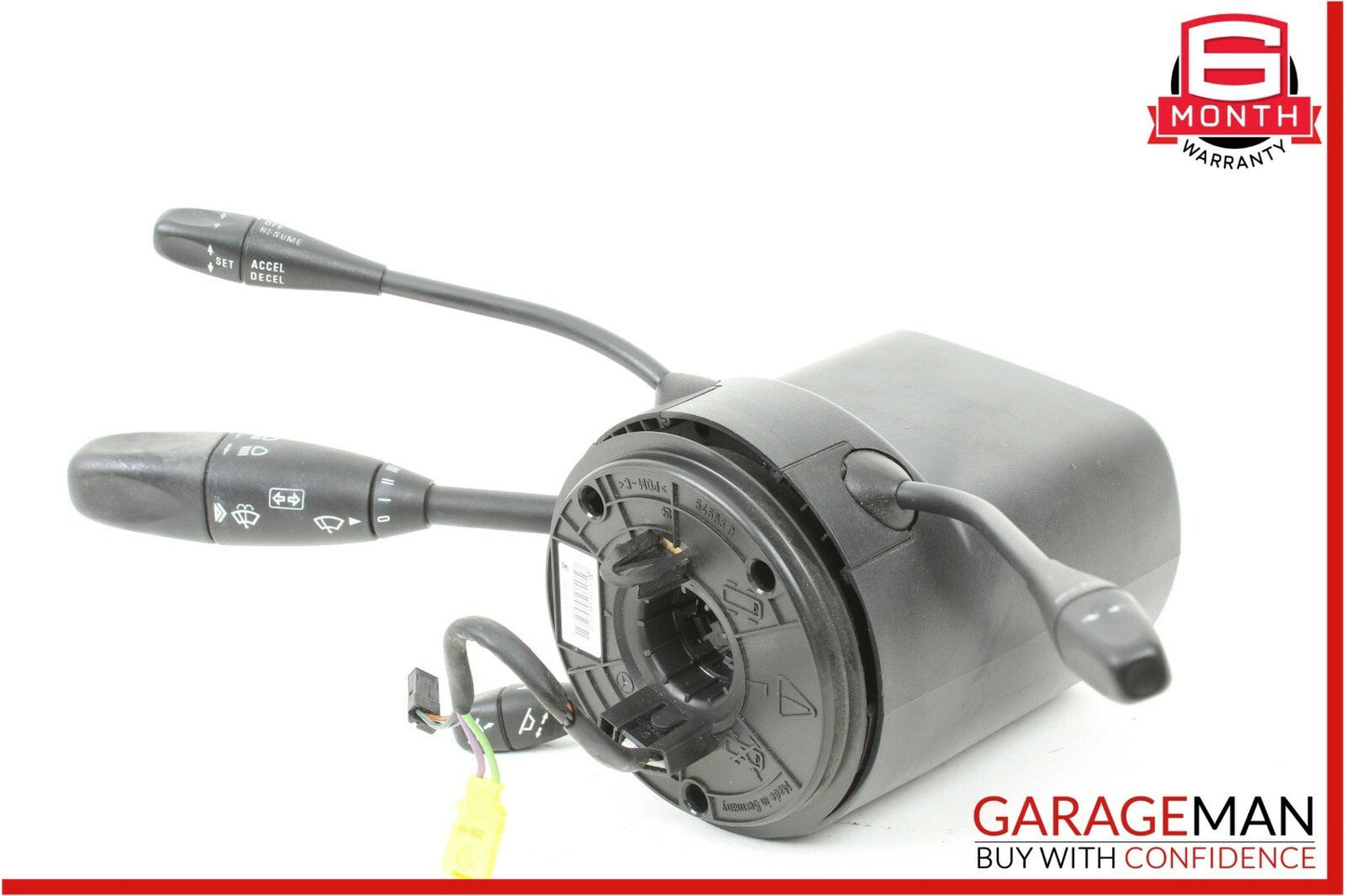 00-02 Mercedes CL600 S55 AMG Steering Column Combination Switch Assembly Black