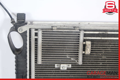 03-08 Mercedes R230 SL500 Engine Radiator A/C AC Air Condenser Oil Cooler Assy