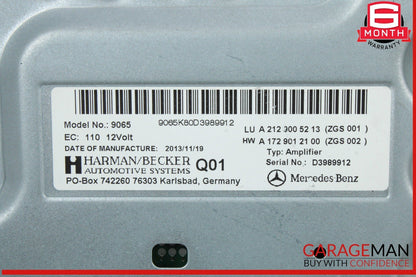 08-17 Mercedes W212 E250 GLK350 Audio Amplifier Amp Module Harman/Becker OEM