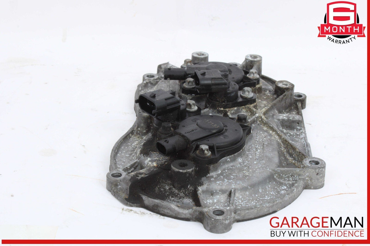 05-13 Mercedes W221 S400 Hybrid Front Left Side Engine Timing Chain Cover Plate