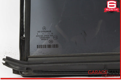 07-13 Mercedes W221 S550 S63 AMG Rear Right Passenger Side Quarter Window Glass