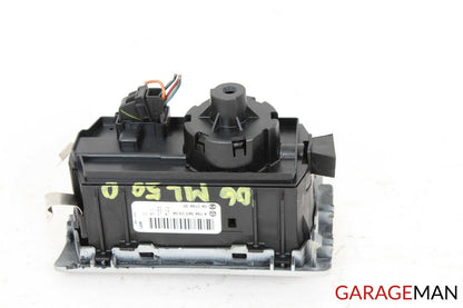06-11 Mercedes W164 ML500 GL450 Headlight Control Switch Module 1645450304 Gray