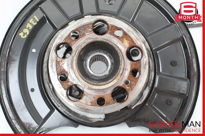 10-16 Mercedes W212 E63 AMG Rear Left Side Wheel Spindle Knuckle Hub Bearing OEM