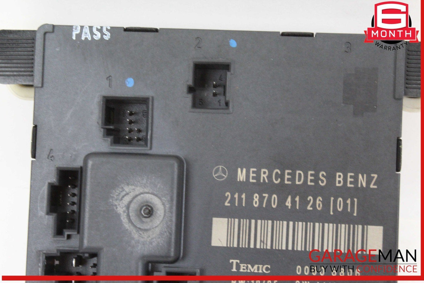03-09 Mercedes W211 E550 E63 AMG Rear Right Side Door Control Module Unit OEM