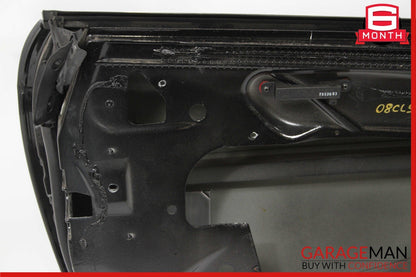 07-14 Mercedes W216 CL550 CL65 Front Left Exterior Door Shell Frame Panel Black