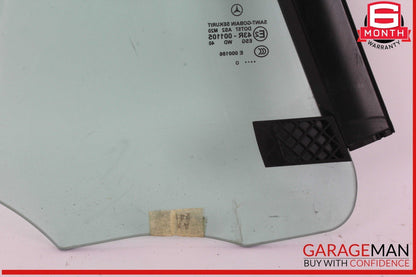 05-11 Mercedes R171 SLK300 Rear Left Side Door Quarter Window Glass OEM