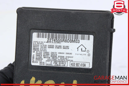 12-18 Audi A6 A7 Q5 SQ5 Garage Door Homelink Control Module Unit 4G0907410A OEM