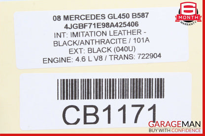 06-13 Mercedes GL450 ML320 GL550 Front Left Side Door Control Module Unit