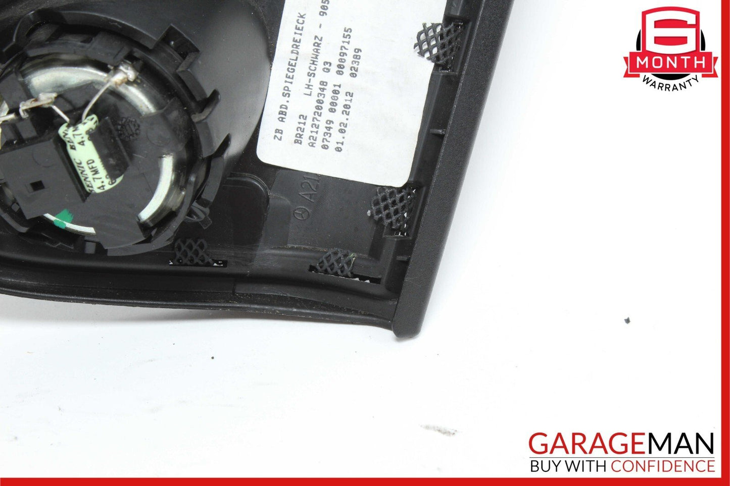 10-16 Mercedes W212 E550 E500 E400 Front Left Door Panel Tweeter Speaker Cover