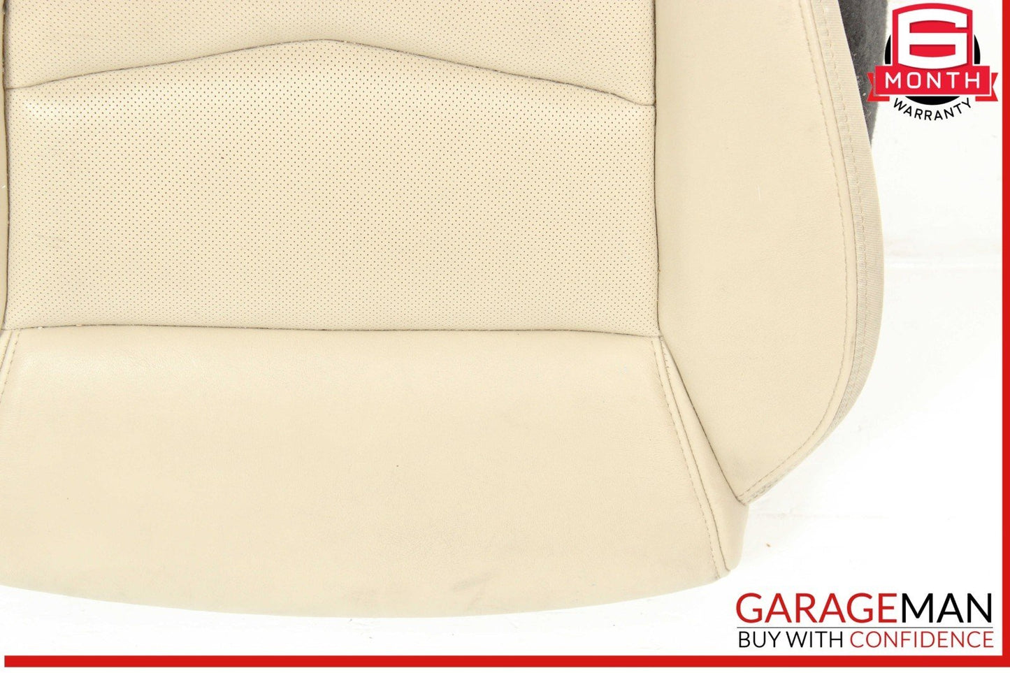 17-19 Cadillac XT5 Front Right Passenger Side Lower Cushion Cover Beige OEM