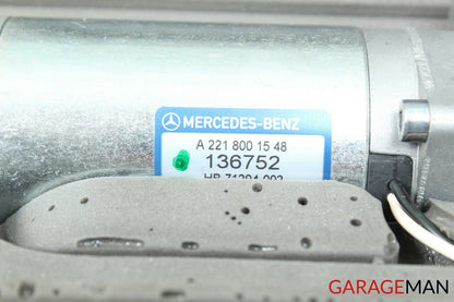 07-13 Mercedes W221 S550 Hydraulic Trunk Locking Pump Cover Case Assembly OEM
