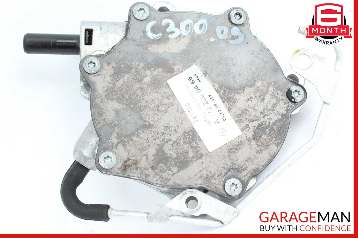 06-11 Mercedes W204 C300 E350 Engine Motor Brake Vacuum Pump 2722300565 OEM