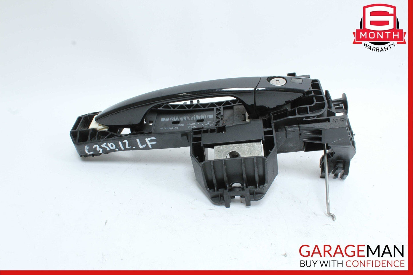 08-17 Mercedes W204 C350 E350 Front Left Driver Side Exterior Door Handle Black
