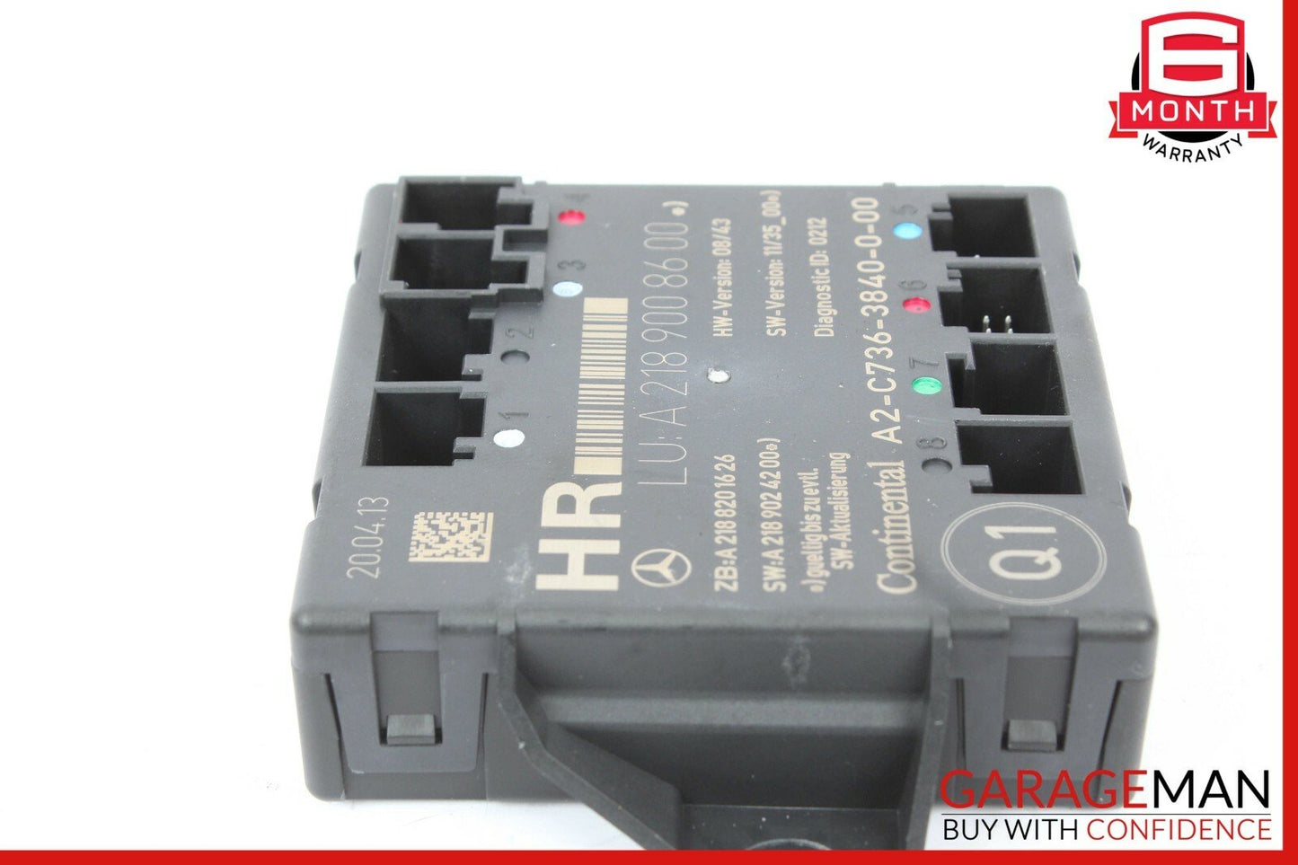 14-16 Mercedes W212 E350 CLS350 Rear Right Door Control Module 2189008600 OEM