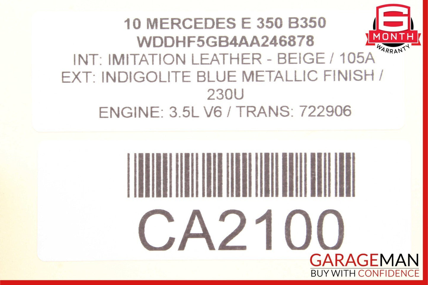 08-18 Mercedes W212 E350 C300 E400 Front Right Side Door Control Module OEM