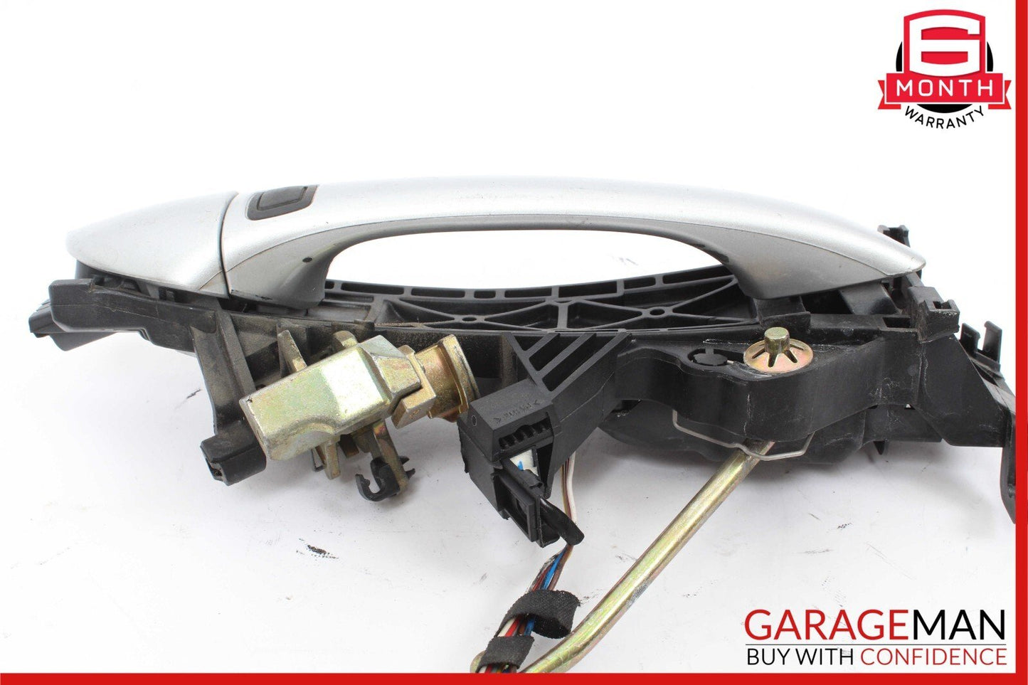 03-06 Mercedes W220 S55 AMG Rear Right Keyless Go Exterior Door Handle Silver