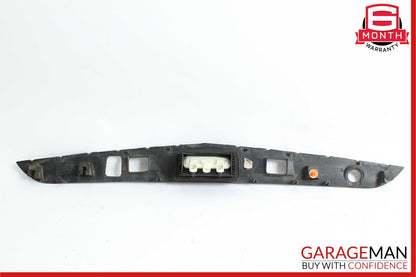 10-13 Mercedes W212 E350 E400 Sedan Trunk Lid Tailgate Handle Trim Black OEM
