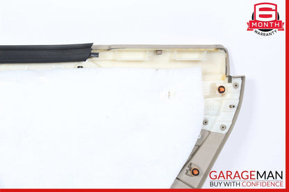 13-16 Mercedes X166 GL350 Rear Left Side Interior Door Panel Cover Trim Assy OEM