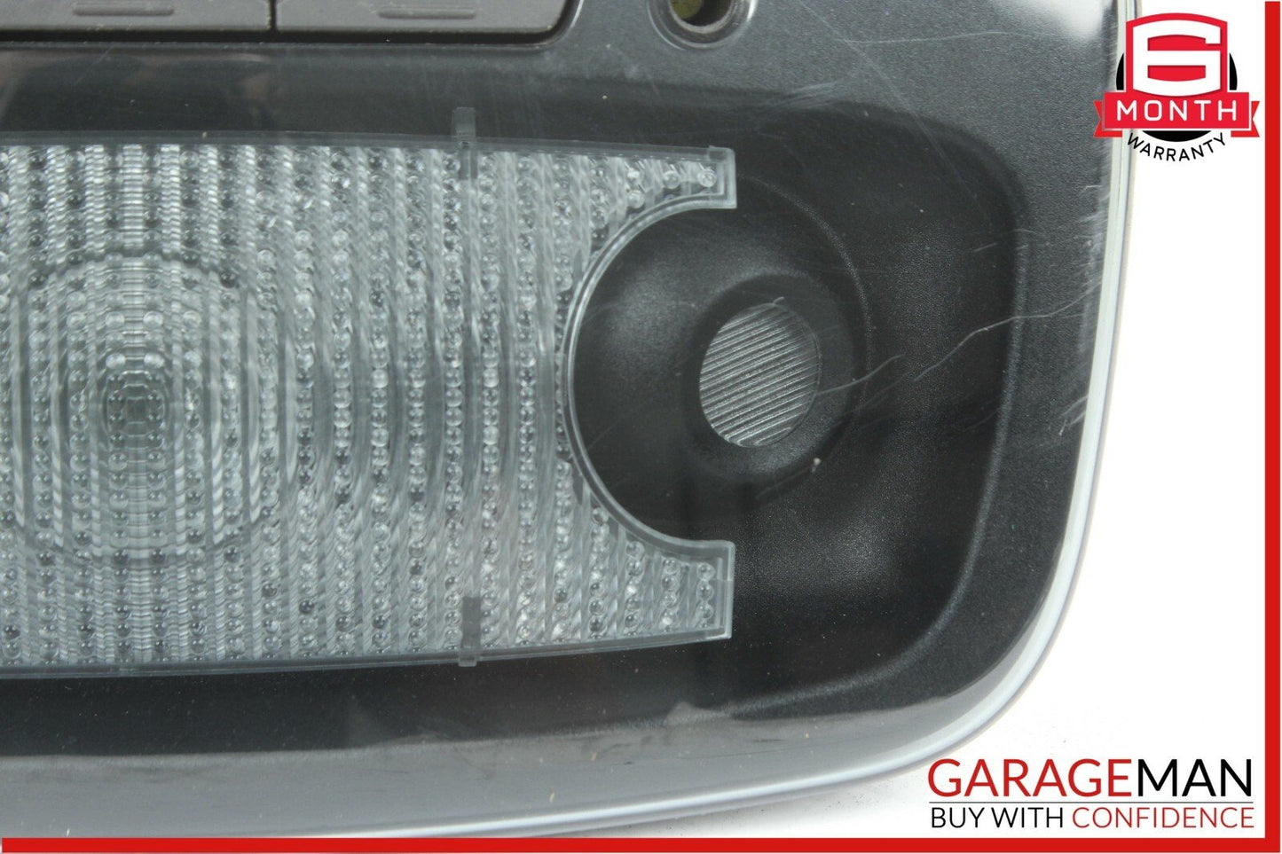 14-17 Maserati Ghibli S Rear Overhead Dome Light Reading Lamp Module Black OEM