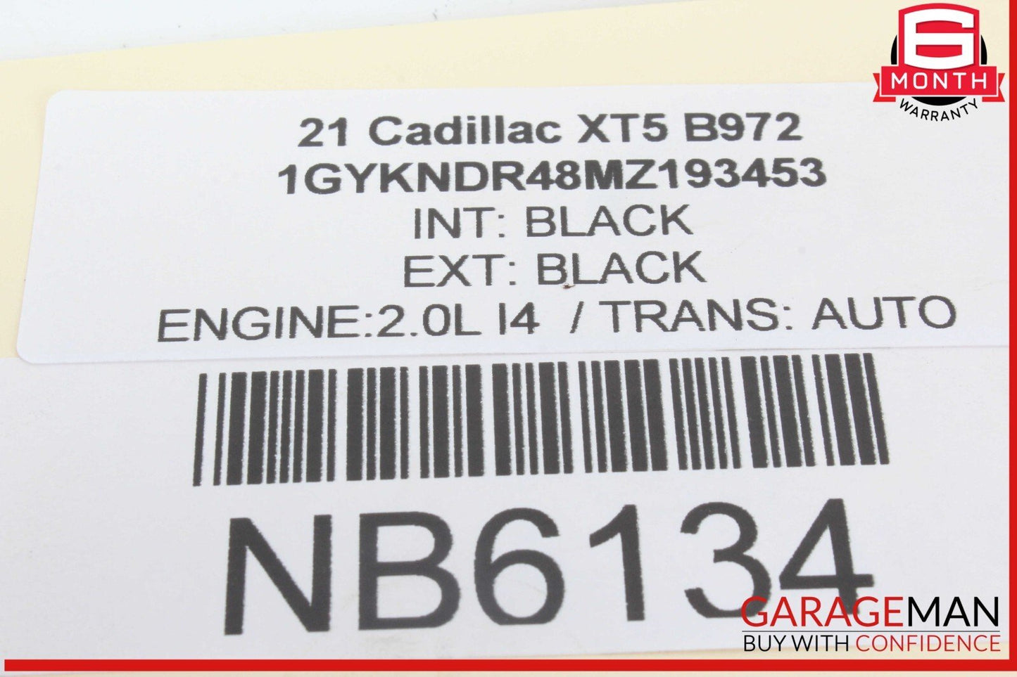 17-23 Cadillac XT5 Rear Right Side Suspension Upper Control Arm 84199654