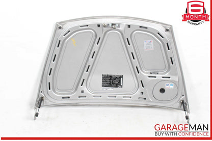 05-12 Porsche Boxster S 987 Rear Hood Bonnet Deck Lid Cover Silver OEM