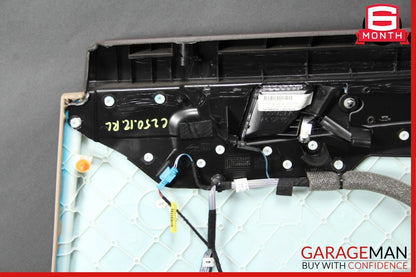 08-14 Mercedes W204 C250 C350 Rear Left Side Interior Door Panel Assembly Beige