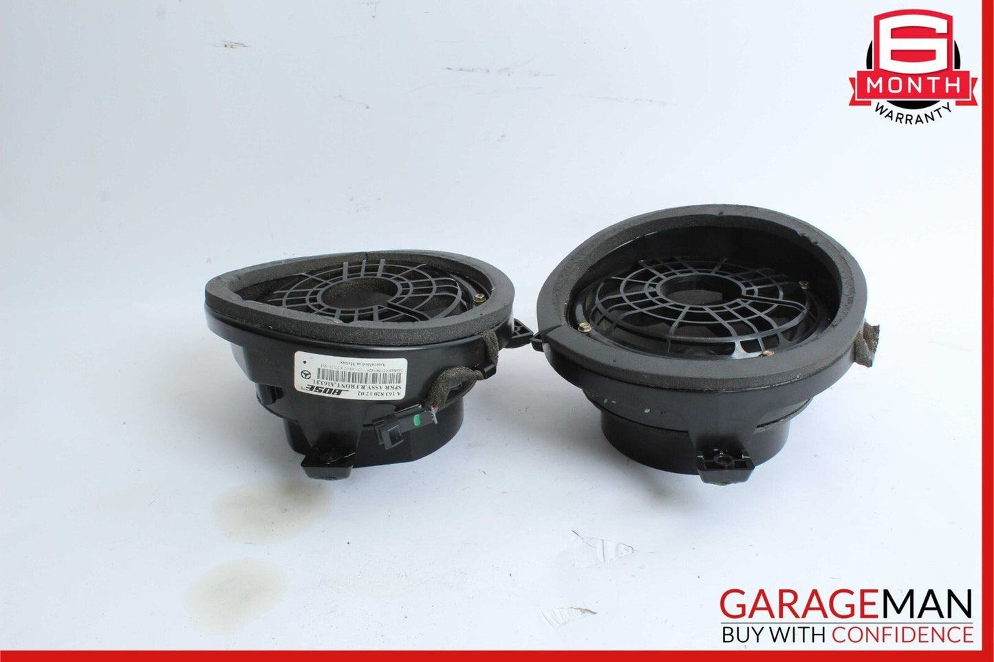 02-05 Mercedes W163 ML350 ML500 Front Right & Left Bose Sound Speaker Set OEM