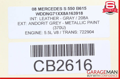 07-14 Mercedes W221 S550 SLK350 Sirius Satellite Radio Module Receiver OEM