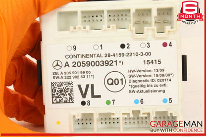 15-20 Mercedes W205 C300 Front Left Driver Side Door Control Module Unit OEM