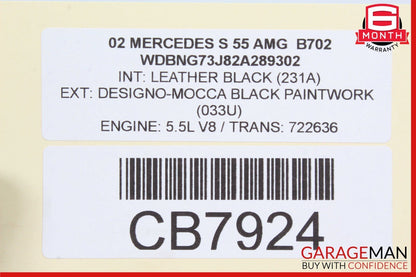 00-06 Mercedes W220 S55 AMG CL500 Voice Command Control Module  Unit SYN9266A