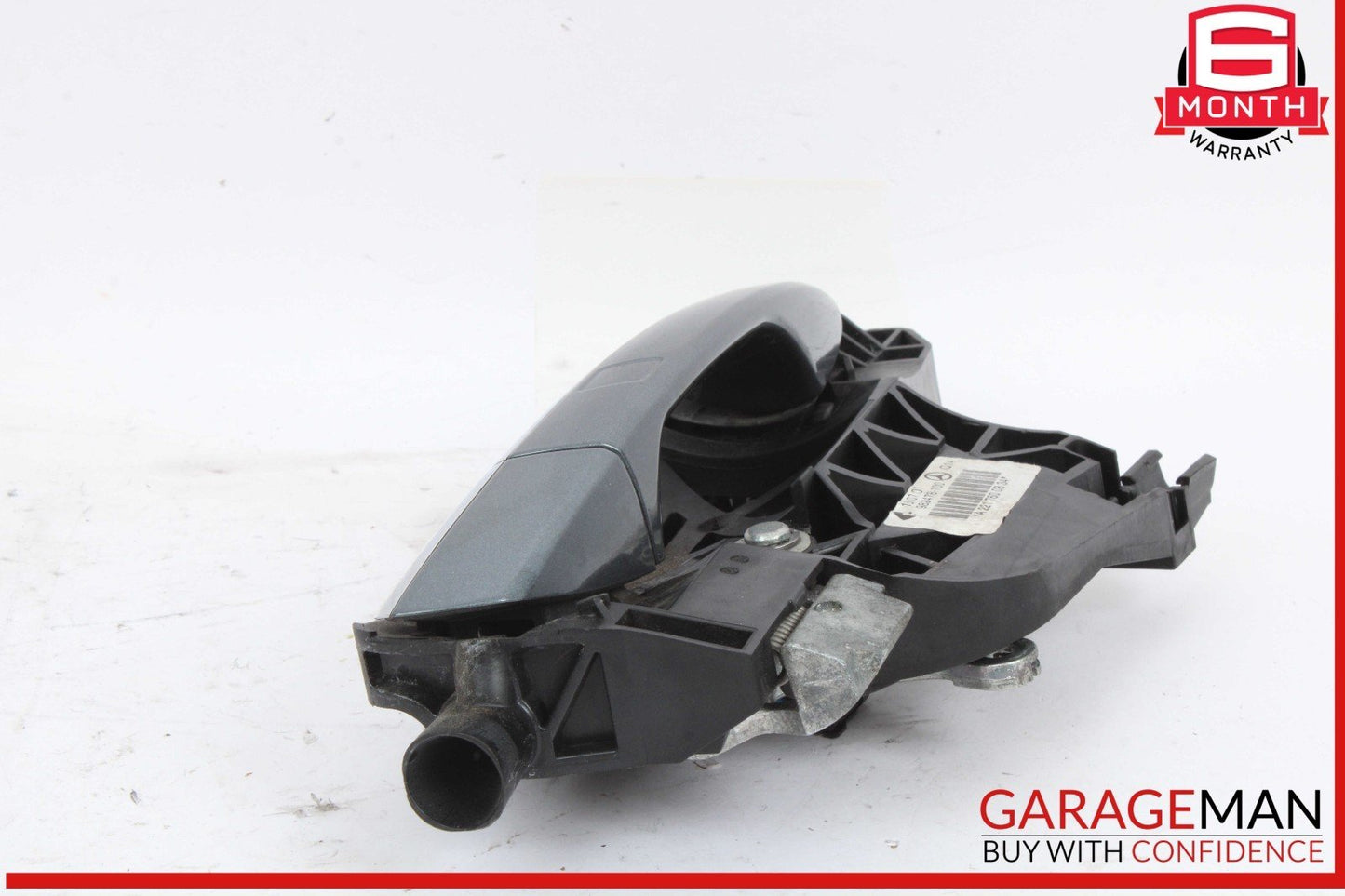 07-13 Mercedes W221 S550 Rear Right Passenger Side Exterior Door Handle Gray OEM