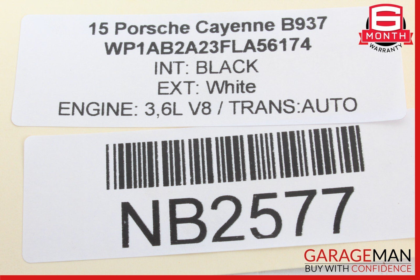 11-18 Porsche Cayenne 958 Garage Opener Module Unit OEM