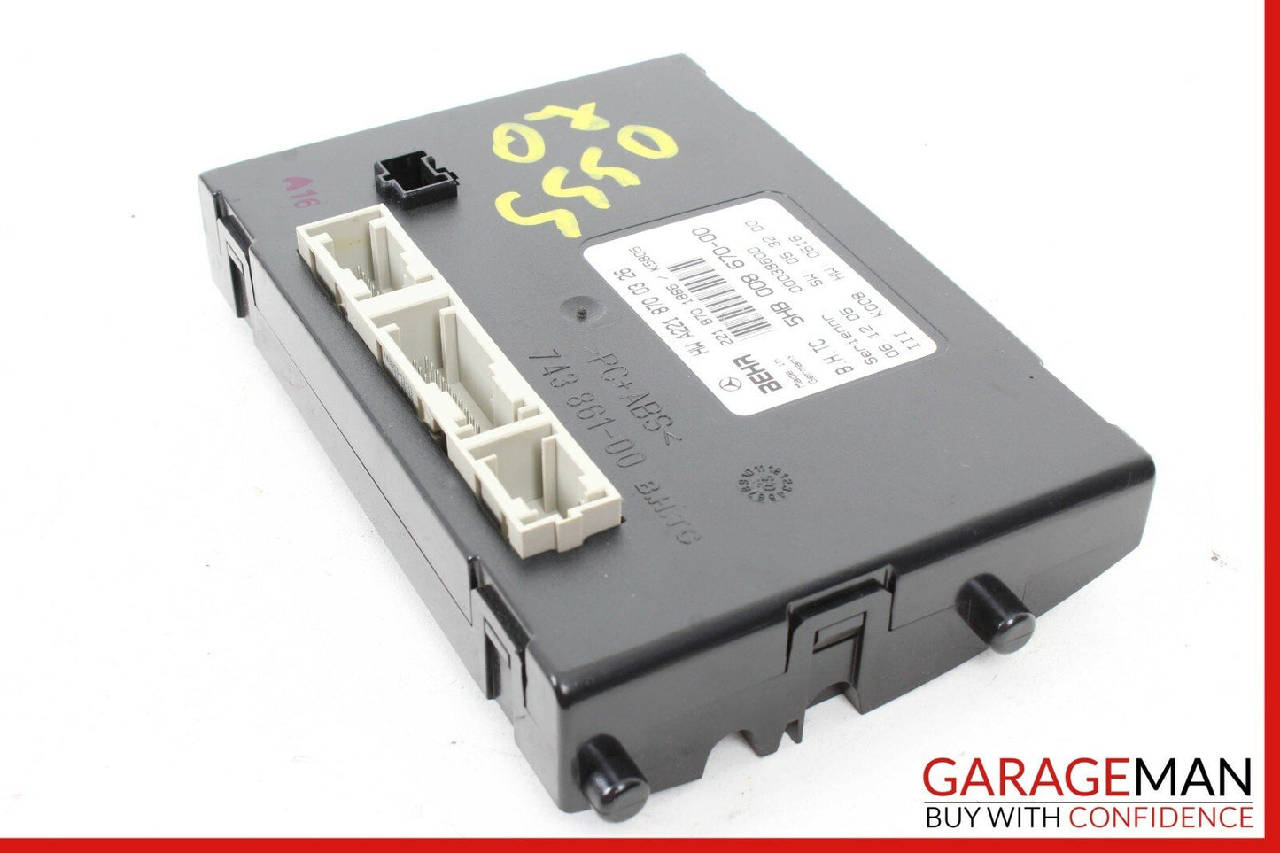 07-09 Mercedes W221 S550 S65 AMG AC A/C Air Heater Blower Climate Control Module