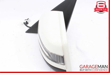 08-14 Mercedes W204 C300 C63 AMG Front Left Side Mirror Rear View Door White
