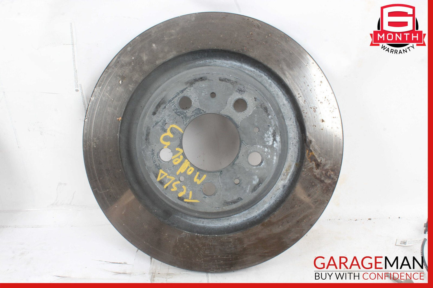17-23 Tesla Model 3 Rear Left & Right Brake Rotors Disc Set of 2 OEM